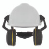 MSA 10190357 V-Gard Helmet-Mounted Hearing Protection Earmuff, 27 NRR Black/Red