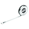 Crescent Lufkin W606P Executive Diameter Pocket Measuring Tape, 1/4 in x 6 ft, A18 Blade, Yellow/Chrome
