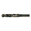 Cle-Line C17034 9/16 Inch Silver & Deming Drill Bit 1/2 Inch Shank Black & Gold Split Point