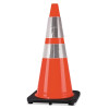 Cortina 03-500-10 Traffic Cone 28 In Orange With 2 Reflective Collars