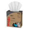 WypAll X80 Heavy Duty Cloth White 8.34 Inch x 16.8 Inch Pop-Up Box 76 Sheets per Box