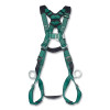 MSA 10197200 V-FORM Full-Body Harness, Back/Hips D-Rings, Standard, Chest/Qwik-Fit Leg Buckles
