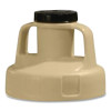 OilSafe 100200 Multi-Purpose Utility Lid, 2 in dia, Beige, Engineering Plastic