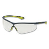 HexArmor 11-15005-08 VS250 Anti-Fog Safety Glasses, Variomatic, TruShield, Gray/Lime