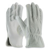 PIP 68-163SB/S Regular Grade Top Grain Split Cowhide Leather Drivers Gloves, Kevlar Stitching, Small, Natural