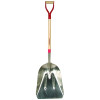Razor-Back 53173 Western Aluminum Scoop 19.75 In x 15.25 In Blade 36 In White Ash Steel D-Grip Handle