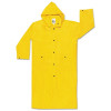 MCR Safety 300CX2 Wizard Raincoat, 0.28 mm, PVC/Nylon, Yellow, 2X-Large