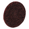 Scotch-Brite Roloc SE Surface Conditioning Disc 2 Inch Medium Aluminum Oxide 25000 RPM Maroon