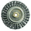 Weiler 79804 Dually Stringer Bead Wheel, 6 in dia x 1/2 in Face W x 5/8 in-11 UNC x 0.023 in, 12500 RPM, 5 EA/BX