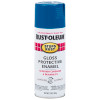 Rust-Oleum 7727830 Stops Rust Protective Enamel Spray Paint, 12 oz, Aerosol Can, Royal Blue, Gloss Finish