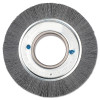 Weiler 83050 Nylox Crimped Filament Wheel Brush 6 In x 1 In 0.040 In 2 In Arbor 3600 RPM
