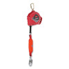 3M 7100318441 Protecta Self-Retracting Lifeline, 3590047, 33 ft, Carabiner, Swivel Snap Hook, Galvanized Steel Cable, Single Leg, 420 lb
