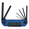 Eklind Tool 25172 Ergo-Fold Hex Key Set, Hex Tip, Metric