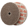 Scotch-Brite EXL Unitized Deburring Wheel 4 Inch x 1/4 Inch x 1/4 Inch Fine Silicon Carbide 8500 RPM