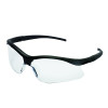 KleenGuard 38474 V30 Nemesis Safety Glasses, Clear, Polycarbonate Lens, Uncoated, Black Frame/Temples, Nylon, Small