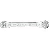 Wright Tool 9396 Air Conditioning/Refrigeration Reversible Ratcheting Box Wrenches, 1/4" - 5/16"