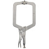 Irwin VISE-GRIP 31 Locking C-Clamps with Swivel Pads, Jaw Opens to 4-1/2 in, 9 in Long