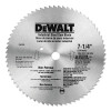 DeWalt DW3329 Steel Circular Saw Blades, 7 1/4 in, 68 Teeth