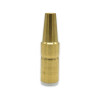 Bernard NST-A3818B Acculock S Series Nozzle, Small, 3/8 in Bore, 1/8 in Recess, Brass, For Tapered Contact Tips