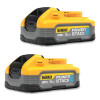 DeWalt DCBP520-2 20V MAX* XR POWERSTACK Battery, Lithium-ion, 5.0 Ah, Includes 2-Batteries