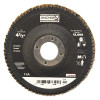 Anchor Brand 97395 Abrasive High Density Flap Disc, 4-1/2 in dia, 40 Grit, 7/8 in arbor, 12000 RPM, Type 27