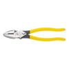 Klein Tools D2139NECR NE-Type Side Cutter Pliers, 9 1/4 in Length, 25/32 in Cut, Plastic-Dipped Handle