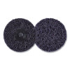 Scotch-Brite 7100176094 Roloc+ Clean and Strip XT Pro Disc, 4 in dia, Extra Coarse, 15000 RPM, Silicon Carbide, XO-DR, Purple