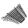 GEARWRENCH 86958 10 Pc 90T 12-Point SAE Combination Ratcheting Wrench Set, Includes 1/4 in to 3/4 in and Wrench Rack
