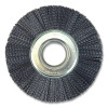 Weiler 86126 Burr-Rx Crimped Filament Wheel Brush, 8 in dia, 7/8 in W face, 4000 rpm