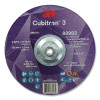 3M 7100313197 Cubitron 3 Cut and Grind Wheel, 9 in dia x 1/8 in Thick x 5/8 in-11 Arbor, 36+ Grit, T27