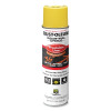 Rust-Oleum 203025V Industrial Choice M1600/M1800 System Precision-Line Inverted Marking Paint, 17 oz, Hi-Vis Yellow, M1600 Solvent-Based