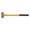 Ampco Safety Tools H69FG Non-Sparking Sledge Hammer, 3 lb, 15 in L
