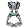 MSA 10195037 V-FIT Full-Body Harness, Back D-Ring, XS, QC Chest/Leg Strap Buckles, Shoulder Padding