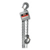 Jet JT9-133122 AL-100 Series Hand Chain Hoist, 1-1/2 ton, 15 ft Lift, 1 Fall, 72 lbf