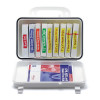 Medi-First 733P1 10-Unit First Aid Kit Filled Plastic Case