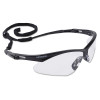 KleenGuard 25679 V30 Nemesis Safety Glasses Clear Anti-Fog Polycarbonate Lens Black Nylon Frame
