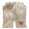 PIP 1BC42128A Hot Wing Extra Heavy Weight Cotton Hotmill Gloves, Cotton, Felt Lining, Natural, Large