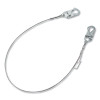 MSA 10199019 V-SERIES Restraint Lanyard, Fixed Cable, 6 ft L, 36C, Small Steel Snaphooks, Single, 400 lb
