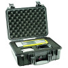 Pelican 1450000110 Protector Case, 0.53 ft, 16.44 in L x 13 in W x 6.82 in D, Black, with Foam