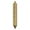 Crescent Lufkin TT590N Inage Oil Gauging Plumb Bob, 1 in dia, 6.75 in L, Solid Brass, Unmarked