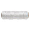 Marshalltown 16572 Nylon Mason's Line, Braided, 250 ft, White, #18