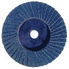 Weiler 50916 Bobcat Flat Style Abrasive Flap Disc 3 In 120 Grit 20000 RPM Plastic Back