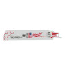 Milwaukee Tool 48005784 THE TORCH Bi-Metal SAWZALL Blade, 6 in L, 18 TPI, For Rigid Conduit/Strut, 5 EA/PKG