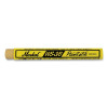 Markal 82421 WS Paintstik Marker, 3/8 in x 4.25 in L, Yellow