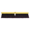 Weiler 42026 Garage Broom, 24 in Hardwood Block, 3-1/4 in Trim L, Polypropylene Fill