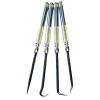 King Tool K4PSC 4-Piece Pick Set with Aluminum Handles for Hand Tools