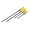 Proto J2156S Large Handle Pry Bar Sets, 14 1/2 in; 17 1/2 in; 28 in; 31 7/8 in, Curved