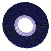 Weiler 20622 Nylon Wheel Brush, 6 in dia, 0.018 Bristle, 2 in Arbor, 6000 rpm