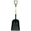 RAZOR-BACK 50143 Steel Scoops, 17 in x 12 in Blade, 48 in White Ash Steel D-Grip Handle