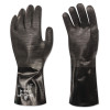 Showa 6784R-10 Heavyweight Neoprene Chemical Protection Gloves Large Black Rough
